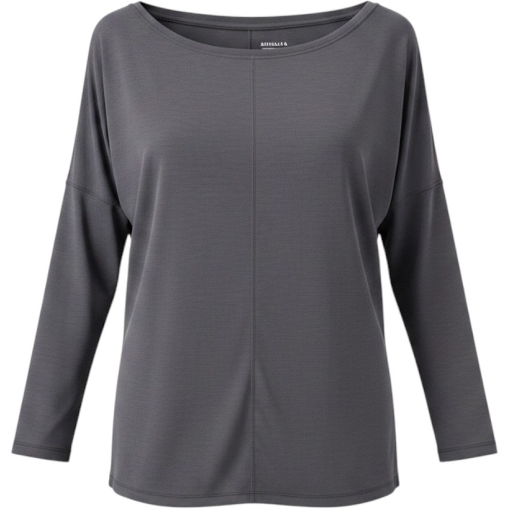 Athleta Essence Flow Top Womens S Dolman Long Sleeve Boat Neck Travel 599628 EUC